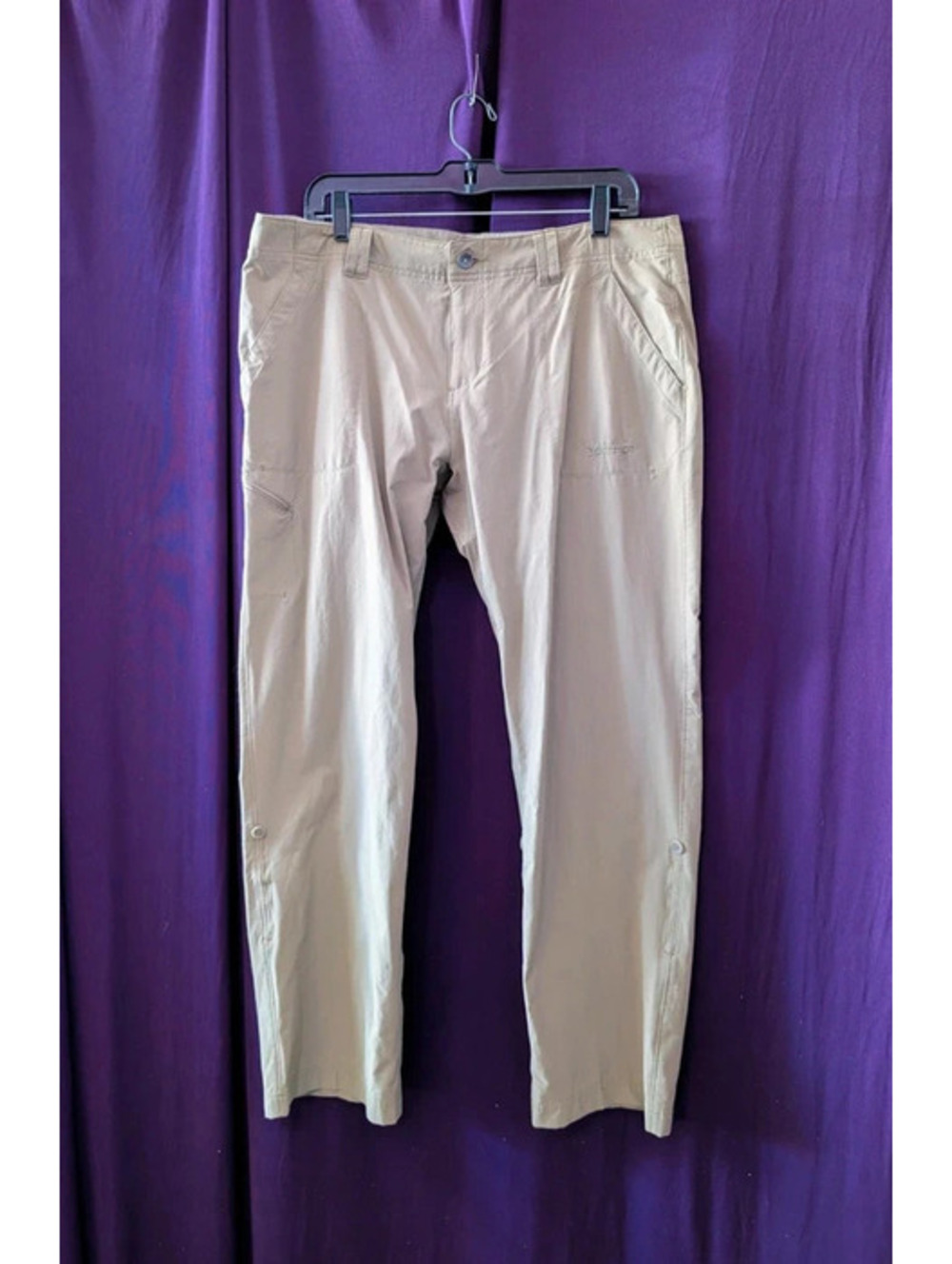 Khaki Marmot Lightweight Hiking Outdoor Pants Tall 12 L